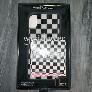 Wildflower iPhone X/XS case NEW